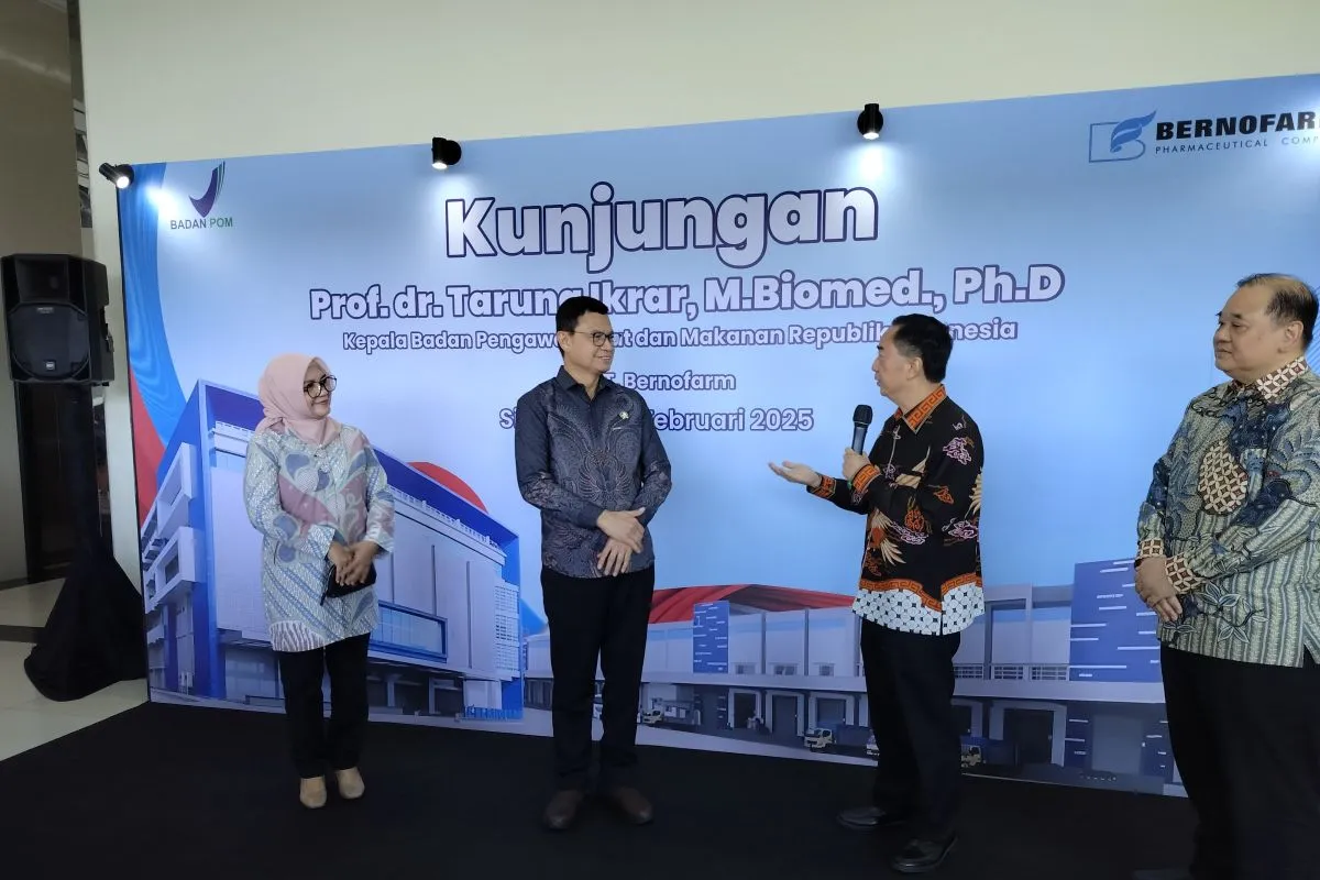 BPOM Dukung Bernofarm Kembangkan Obat Biologis untuk Kemandirian Nasional